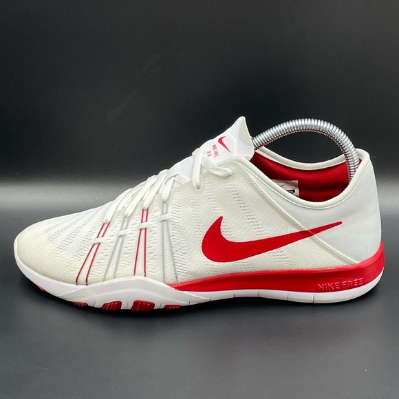 COPY - Nike Free TR 6 White/Gym Red Cross Training Shoes Women’s Sz 9 - Picture 7 of 10